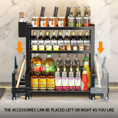 Multi-functional kitchen storage rack and seasoning storage rack,MY SHOP,Multi-functional kitchen storage rack and seasoning storage rack