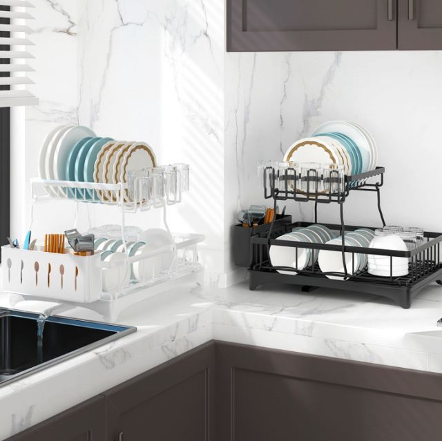 Kitchen storage rack, dish rack, plate storage and draining rack,MY SHOP,Kitchen storage rack, dish rack, plate storage and draining rack