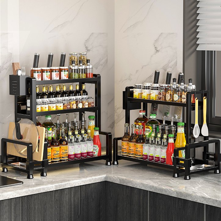 Multi-functional kitchen storage rack and seasoning storage rack,MY SHOP,Multi-functional kitchen storage rack and seasoning storage rack