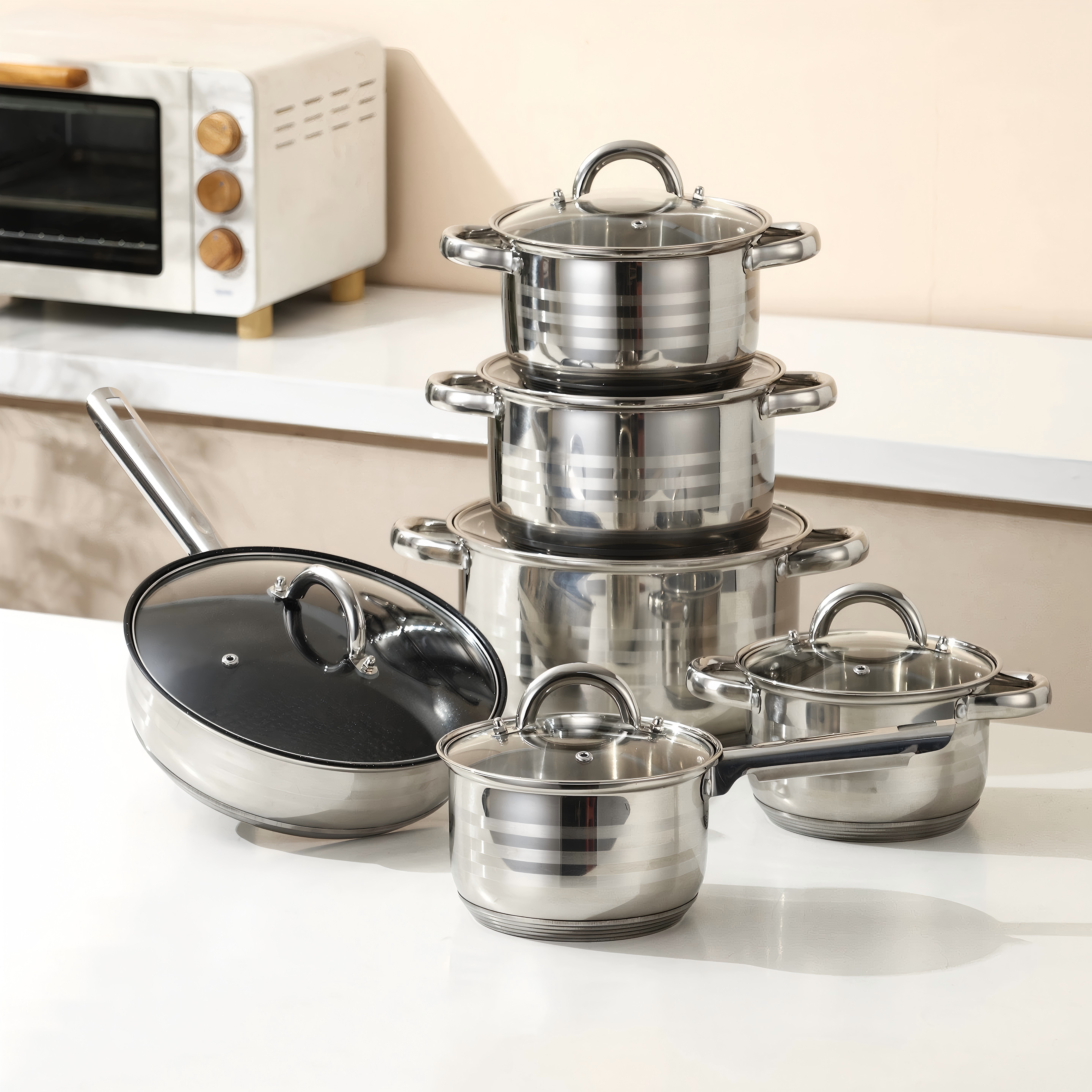 Stainless steel cookware sets,MY SHOP,Stainless steel cookware sets