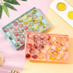 33 Grids Sphere Ice Mold with Lid - Small Round Ice Ball Maker for Whiskey, Cocktails & Juice,HangYu Housewares ,Diy ice cube molds, ice cream molds