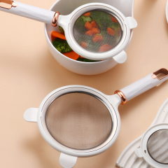 Creative stainless steel strainer for draining and scooping noodles,MY SHOP,Creative stainless steel strainer for draining and scooping noodles