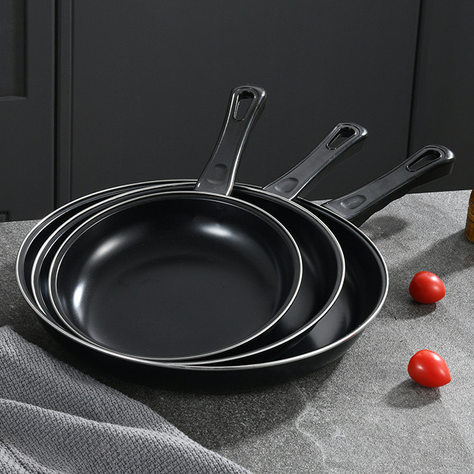 A non-stick pan for frying eggs, pancakes and steaks,MY SHOP,Exquisite stainless steel cookware
