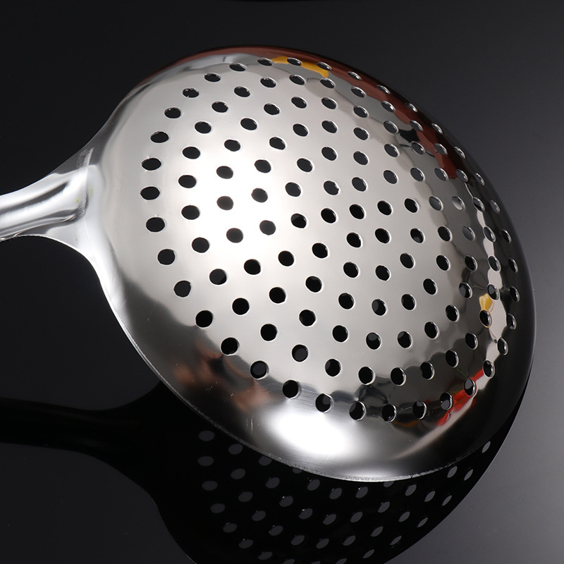 Wholesale Stainless Steel Skimmer Ladle / Slotted Spoon for Kitchen,HangYu Housewares ,Stainless steel strainer