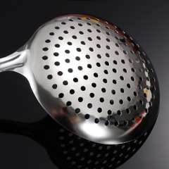 Wholesale Stainless Steel Skimmer Ladle / Slotted Spoon for Kitchen,HangYu Housewares ,Stainless steel strainer
