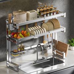 Multi-functional kitchen sink storage rack,DongGuan HangyYu Houseware Factory Website,Multi-functional kitchen sink storage rack