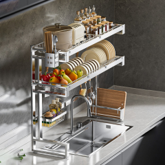 Multi-functional kitchen sink storage rack,DongGuan HangyYu Houseware Factory Website,Multi-functional kitchen sink storage rack