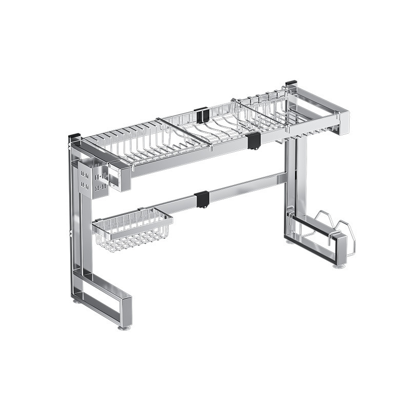 Multi-functional kitchen sink storage rack,DongGuan HangyYu Houseware Factory Website,Multi-functional kitchen sink storage rack