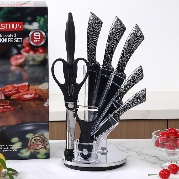 Stainless steel kitchen knife set,HangYu Housewares ,Stainless steel kitchen knife set