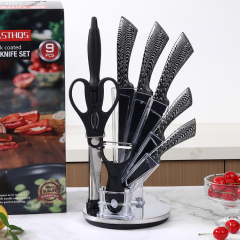Stainless steel kitchen knife set,HangYu Housewares ,Stainless steel kitchen knife set