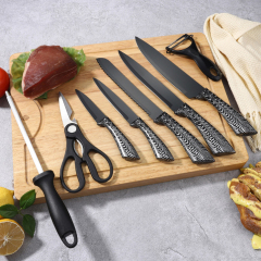 Stainless steel kitchen knife set,HangYu Housewares ,Stainless steel kitchen knife set