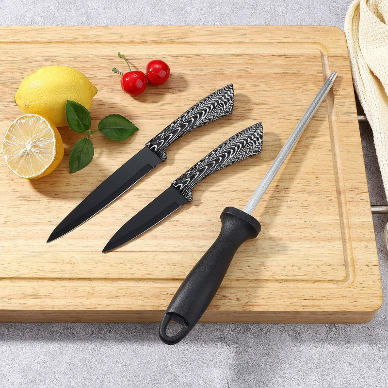 Stainless steel kitchen knife set,HangYu Housewares ,Stainless steel kitchen knife set
