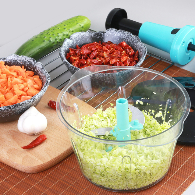 Food processor, small kitchen blender, multi-functional household vegetable cutter, meat grinder, vegetable chopping tool, kitchen gadget,HangYu Housewares ,Food processor, small kitchen blender, multi-functional household vegetable cutter, meat grinder, vegetable chopping tool, kitchen gadget