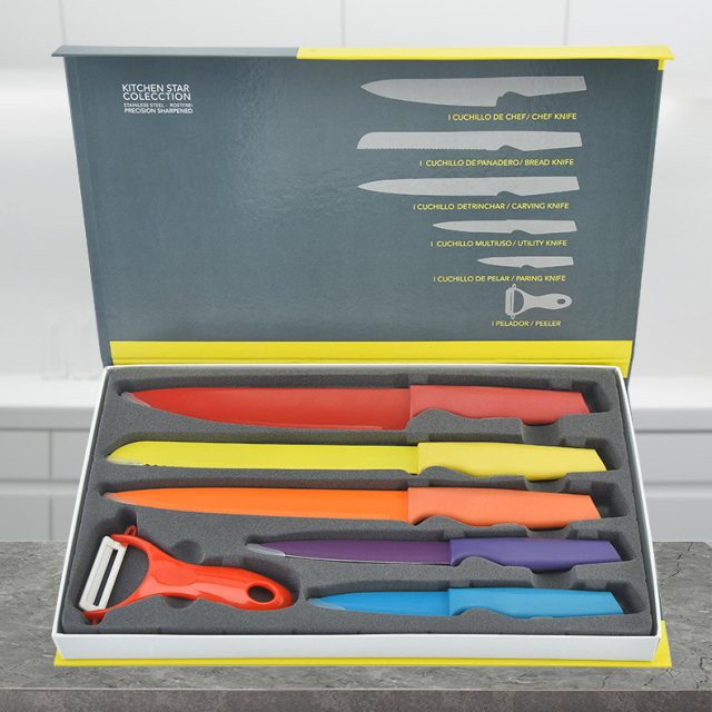 Stainless steel kitchen knife set,HangYu Housewares ,Stainless steel kitchen knife set