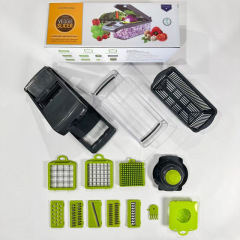 Multifunctional vegetable cutter, dicing tool, potato shredder, slivering tool, slicing tool - essential household gadget!,HangYu Housewares ,Multifunctional vegetable cutter, dicing tool, potato shredder, slivering tool, slicing tool - essential household gadget!