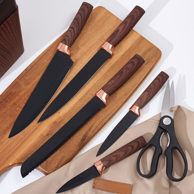 Stainless steel kitchen knife set,HangYu Housewares ,Stainless steel kitchen knife set