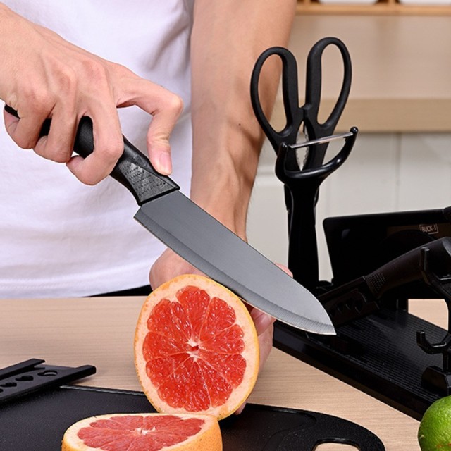 Stainless steel kitchen knife set,HangYu Housewares ,Stainless steel kitchen knife set