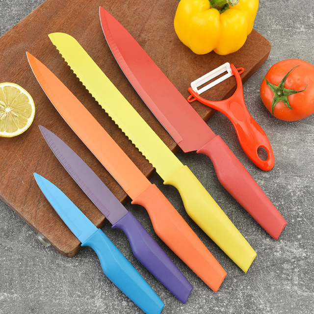 Stainless steel kitchen knife set,HangYu Housewares ,Stainless steel kitchen knife set