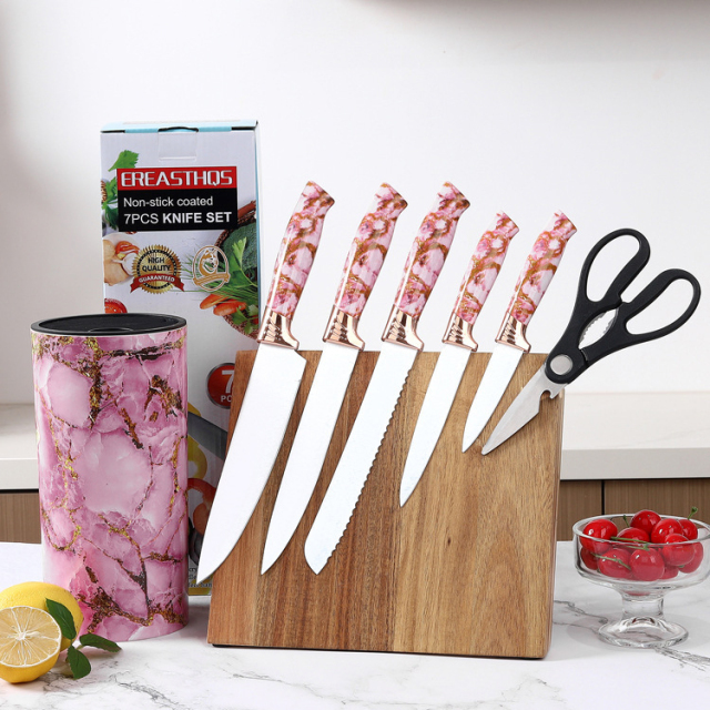 Stainless steel kitchen knife set,HangYu Housewares ,Stainless steel kitchen knife set