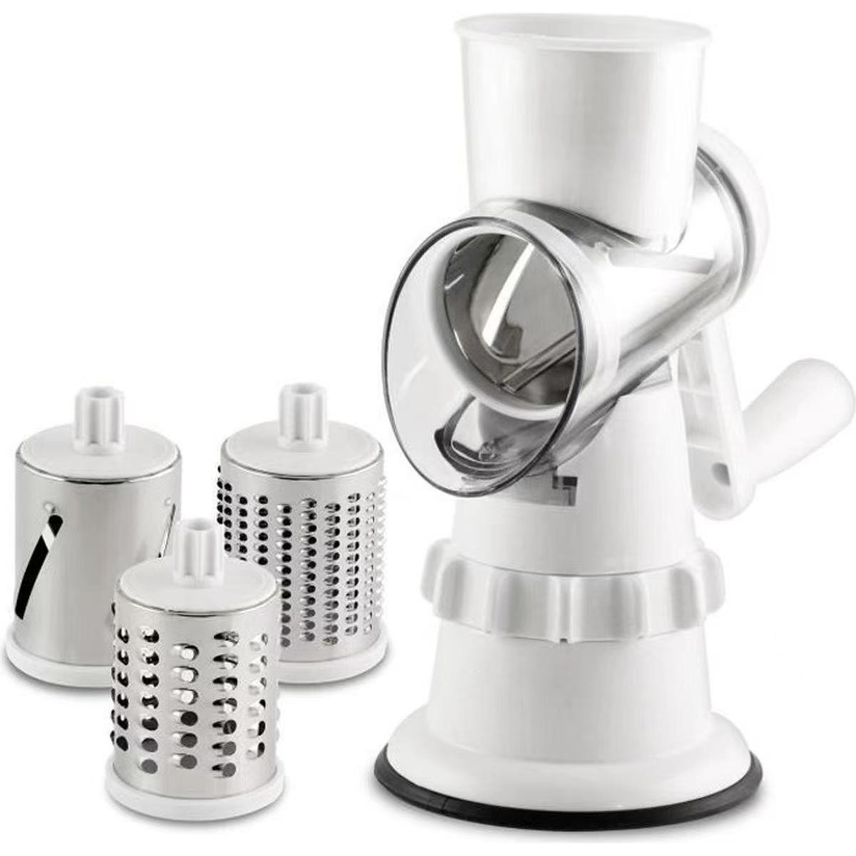 Multifunctional hand-operated vegetable cutter, kitchen drum vegetable slicer, grater and shredder tool,HangYu Housewares ,Multifunctional hand-operated vegetable cutter, kitchen drum vegetable slicer, grater and shredder tool