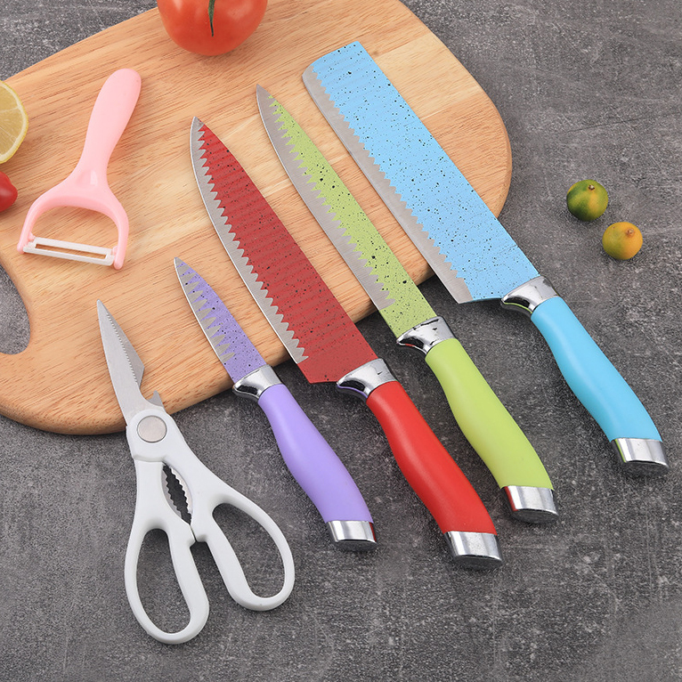 Stainless steel kitchen knife set,HangYu Housewares ,Stainless steel kitchen knife set