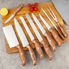 Stainless steel kitchen knife set,HangYu Housewares ,Stainless steel kitchen knife set