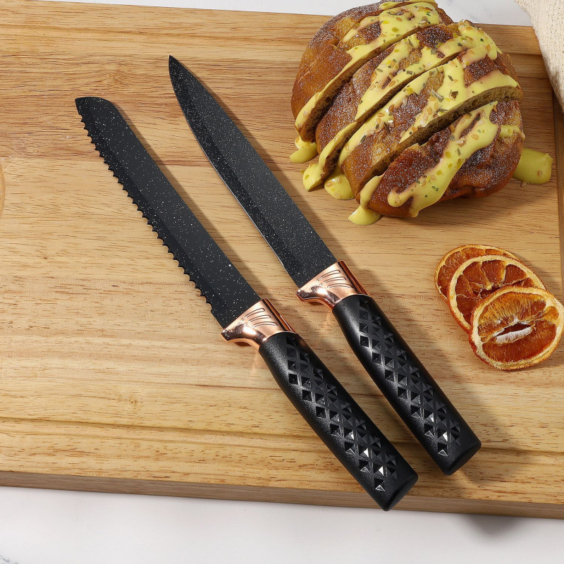 Stainless steel kitchen knife set,HangYu Housewares ,Stainless steel kitchen knife set