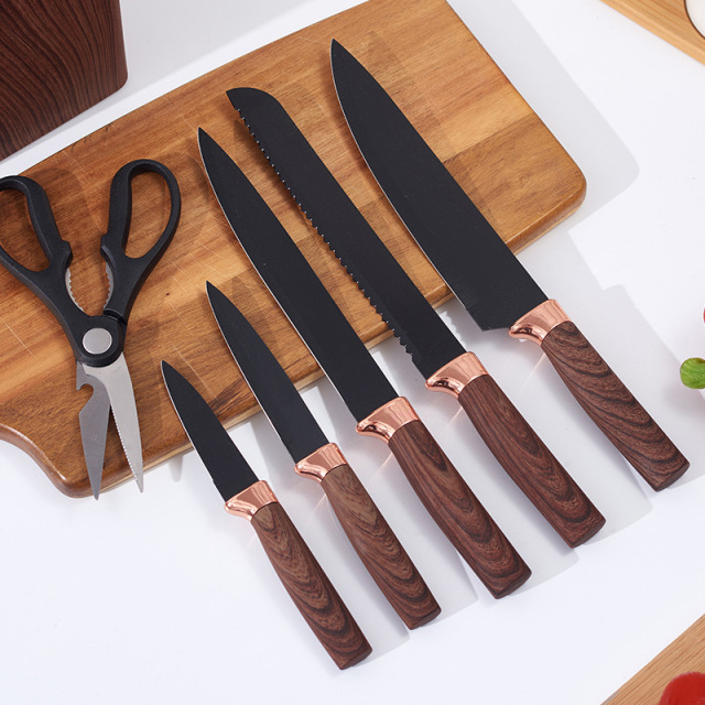 Stainless steel kitchen knife set,HangYu Housewares ,Stainless steel kitchen knife set