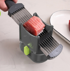 Meat cutter - stainless steel - suitable for home use - fast meat slicing - multi-functional for slicing meat into thin strips,HangYu Housewares ,Meat cutter - stainless steel - suitable for home use - fast meat slicing - multi-functional for slicing meat into thin strips