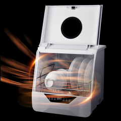 Desktop dishwasher - fully automatic, small-sized, smart, self-installing, independent drying and scrubbing machine for household use,HangYu Housewares ,Desktop dishwasher - fully automatic, small-sized, smart, self-installing, independent drying and scrubbing machine for household use