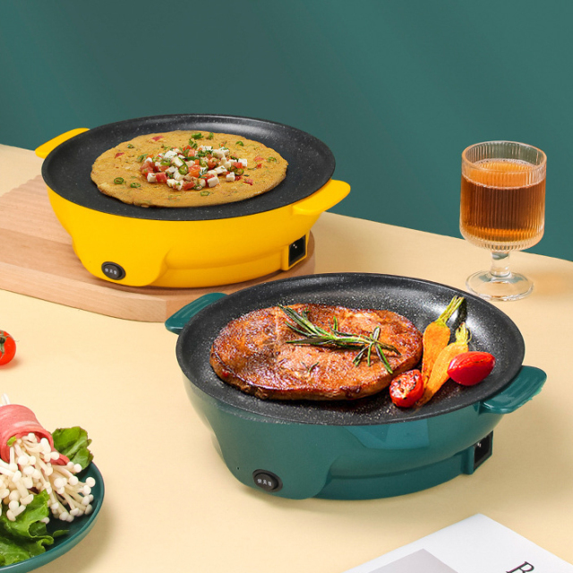 Multi-functional electric baking pan - household barbecue grill,HangYu Housewares ,Multi-functional electric baking pan - household barbecue grill