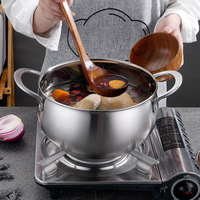 Stainless Steel Curved Soup Pot,HangYu Housewares ,Stainless Steel Curved Soup Pot