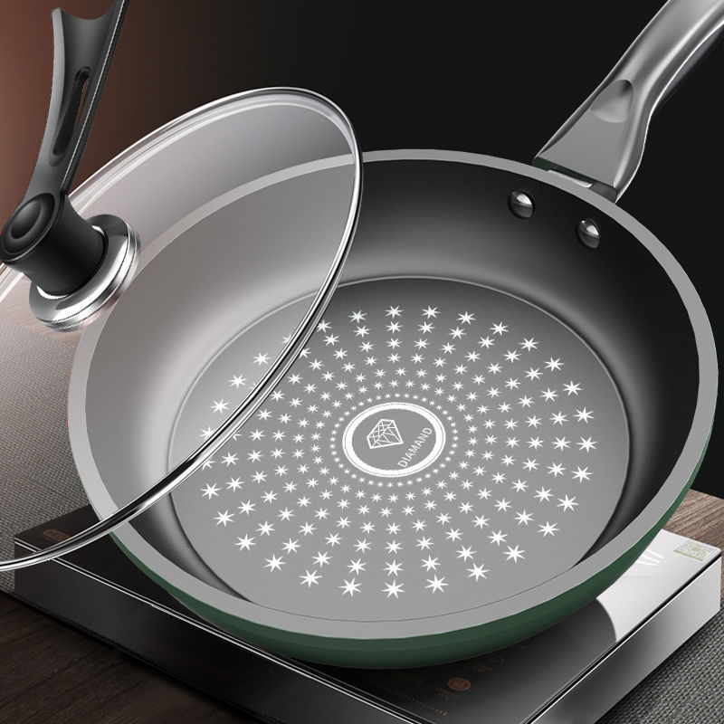 Non-stick pans, flat-bottom pans, frying pans, induction cookers, gas stoves, universal use,HangYu Housewares ,Non-stick pans, flat-bottom pans, frying pans, induction cookers, gas stoves, universal use