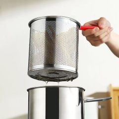 Stainless steel mini deep fryer multi-functional deep pot for frying chicken and french fries small fryer,HangYu Housewares ,Stainless steel mini deep fryer multi-functional deep pot for frying chicken and french fries small fryer