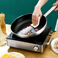 Stainless steel frying pan, flat-bottomed pan, non-stick pan,HangYu Housewares ,Stainless steel frying pan, flat-bottomed pan, non-stick pan