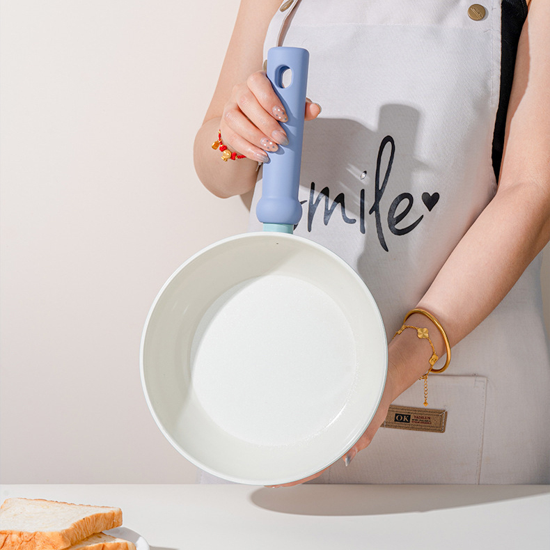 Ceramic flat-bottomed frying pan, steak pan, non-stick pan,HangYu Housewares ,Ceramic flat-bottomed frying pan, steak pan, non-stick pan