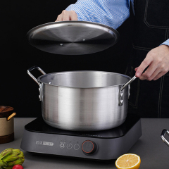 Aluminum pot 7-piece set - aluminum coated sand finish,HangYu Housewares ,Aluminum pot 7-piece set - aluminum coated sand finish