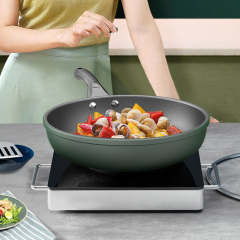 Non-stick pans, flat-bottom pans, frying pans, induction cookers, gas stoves, universal use,HangYu Housewares ,Non-stick pans, flat-bottom pans, frying pans, induction cookers, gas stoves, universal use