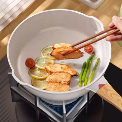 Ceramic non-stick pan, frying pan, multi-functional wok,HangYu Housewares ,Ceramic non-stick pan, frying pan, multi-functional wok