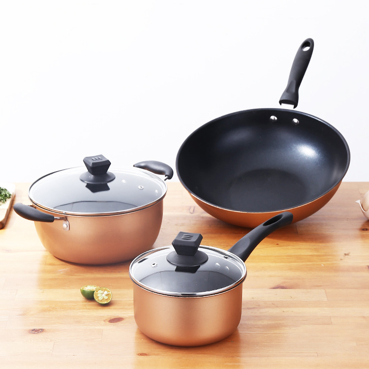 Set of pot kitchen cookware cooking pots,HangYu Housewares ,Set of pot kitchen cookware cooking pots
