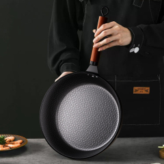 Stir-fry pan, iron pan, flat-bottom pan, non-stick pan, steak frying pan,HangYu Housewares ,Stir-fry pan, iron pan, flat-bottom pan, non-stick pan, steak frying pan