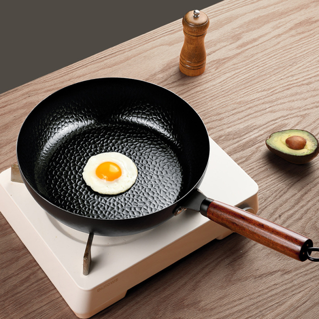 Stir-fry pan, iron pan, flat-bottom pan, non-stick pan, steak frying pan,HangYu Housewares ,Stir-fry pan, iron pan, flat-bottom pan, non-stick pan, steak frying pan