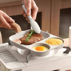 Aluminum alloy multi-functional frying pan non-stick pan flat-bottom pan,HangYu Housewares ,Aluminum alloy multi-functional frying pan non-stick pan flat-bottom pan