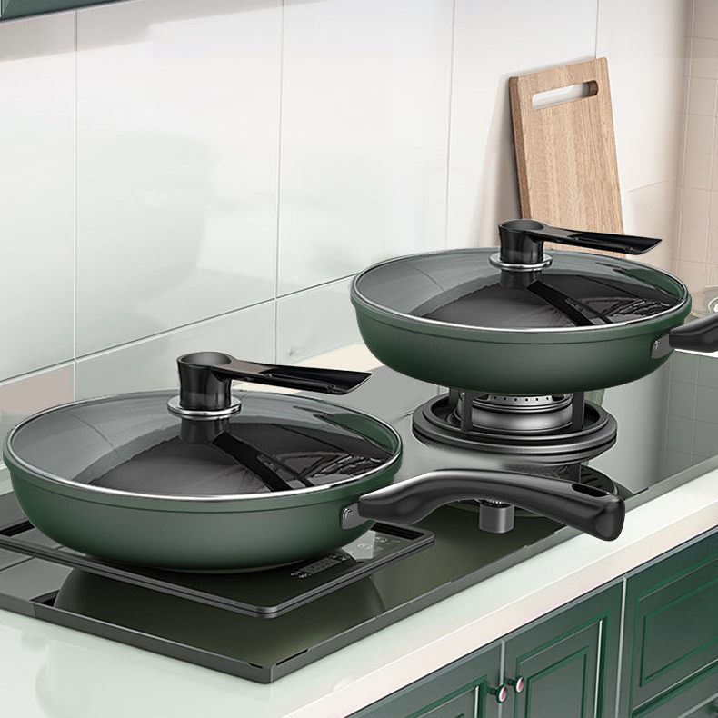 Non-stick pans, flat-bottom pans, frying pans, induction cookers, gas stoves, universal use,HangYu Housewares ,Non-stick pans, flat-bottom pans, frying pans, induction cookers, gas stoves, universal use