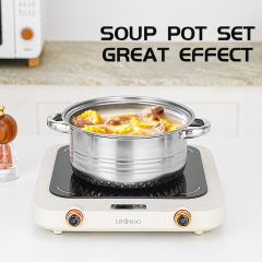 Stainless steel cookware set - Diamond soup pot set,HangYu Housewares ,Stainless steel cookware set - Diamond soup pot set