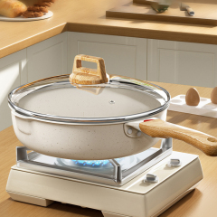 Ceramic non-stick pan, frying pan, multi-functional wok,HangYu Housewares ,Ceramic non-stick pan, frying pan, multi-functional wok