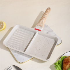 Aluminum alloy multi-functional frying pan non-stick pan flat-bottom pan,HangYu Housewares ,Aluminum alloy multi-functional frying pan non-stick pan flat-bottom pan