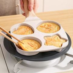 Aluminum alloy sun and moon star fried egg hamburger pan non-stick pan breakfast pan,HangYu Housewares ,Aluminum alloy sun and moon star fried egg hamburger pan non-stick pan breakfast pan