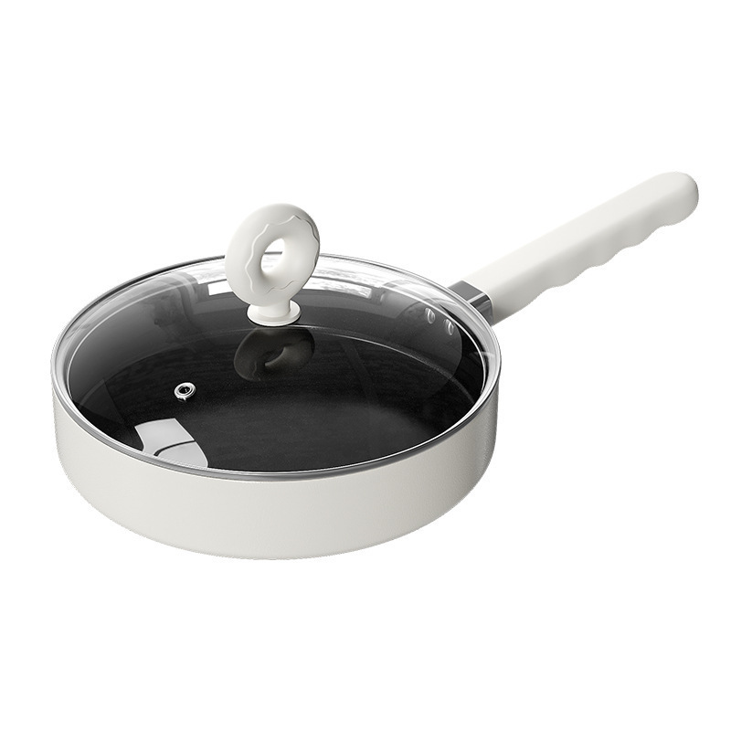 Titanium ceramic non-stick pan, multi-functional frying pan, flat-bottom pan,HangYu Housewares ,Titanium ceramic non-stick pan, multi-functional frying pan, flat-bottom pan