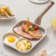 Aluminum alloy multi-functional frying pan non-stick pan flat-bottom pan,HangYu Housewares ,Aluminum alloy multi-functional frying pan non-stick pan flat-bottom pan
